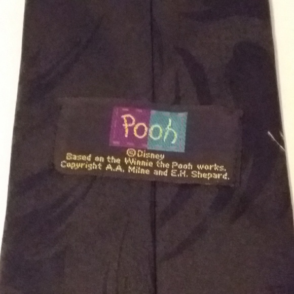 Disney Pooh and Friends Black Tie - Picture 2 of 3